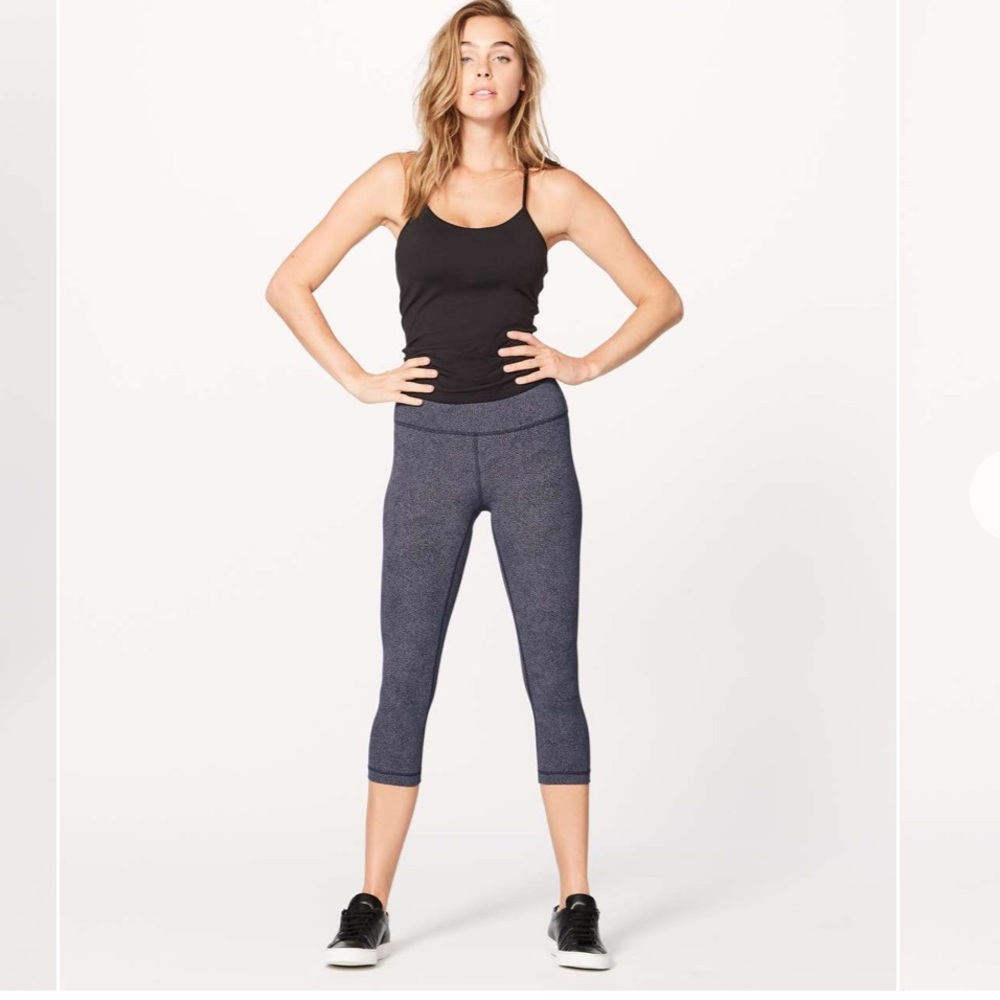 Lululemon Wunder Under Crop (Hi-Rise) (Full-On Luxtreme 21")